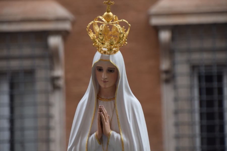 L'arrivo a S. Maria in Campitelli