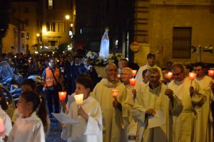 In processione nel centro di Roma