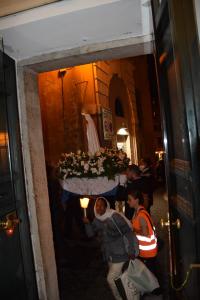 In processione nel centro di Roma