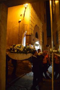 In processione nel centro di Roma