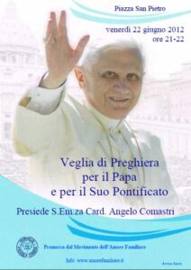 volantino veglia papa 2012